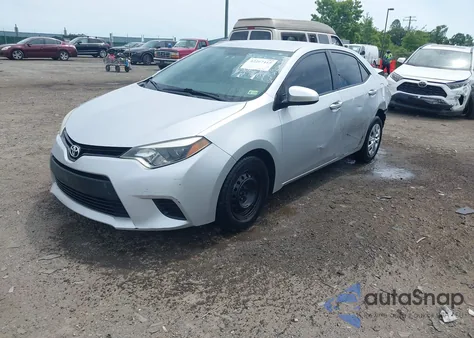 2015 Toyota Corolla L из США, поврежденный, VIN 2T1BURHE3FC278231